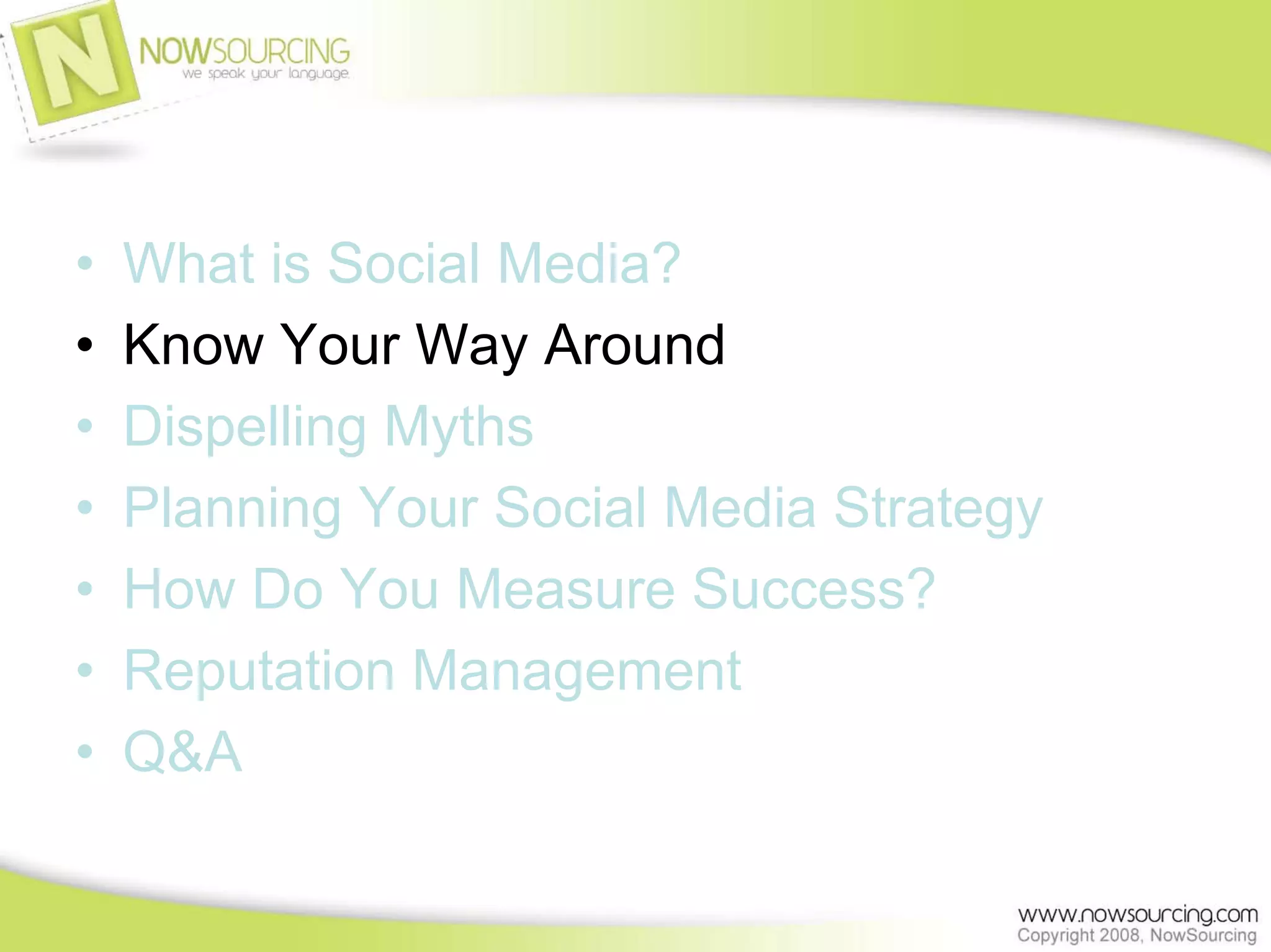 Social Media Presentation