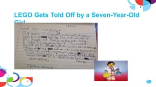 LEGO Gets Told Off by a Seven-Year-Old
Girl
5
 