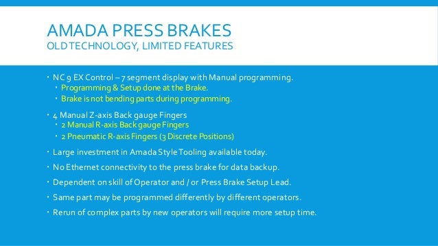 Amada programming jobs