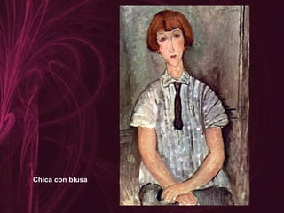 Chica con blusa
 