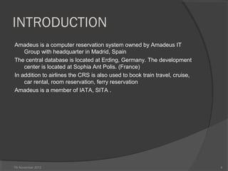 Amadeous | PPT