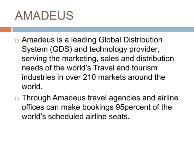 Amadeus | PPTX