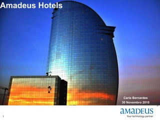 Amadeus Hotels  Carla Bernardes 30 Novembro 2010 