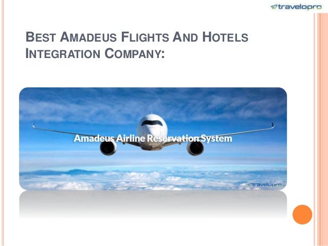 Amadeus flight api | PPTX