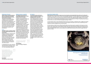 8 Hotels 2020: Beyond Segmentation                                                                                                                                                                                                 Hotels 2020: Beyond Segmentation 9




Globalization of business                    Regional economic co-operation              Visa regimes                                Reorientation of global markets
Despite setbacks during the downturn,        Intra-regional travel could be an           The removal of travel restrictions is       What proportion of the new Asian travelers over the next decade can the branded hotel sector attract and at what price?
there are strong drivers that should         increasingly important source of new        critical to the attraction of guests from   IATA reports14 that for 2009, of the 2.2 billion airline passengers worldwide, 647 million originated in Asia, against 638 million
help increase the volume of business         business in the next decade.                emerging markets in particular.             in North America. By 2013, 217 million more are expected to fly within Asia – giving the region roughly a third of the global
travel over the next decade.                 In the post-crisis era, a growing           Hotels may have to play a more active       market. In the U.S. there are three aircraft seats per year for each of the 300 million people who live there. China’s has 0.3
The growth of multinationals from            emphasis is being placed on increasing      role in helping guests secure visas in      seats for each of its 1.3 billion people, while India’s has only 0.1 seats per head for its 1.1 billion. Should Asians ever travel at
emerging economies and developed             all forms of trade within regional          order to remove hurdles to attracting       the same rate as U.S citizens, this would triple global passenger numbers15.
economy businesses seeking out               trading blocs such as ASEAN, the            customers from the emerging markets.
opportunities in developing nations will     European Union and the Gulf Co-             Almost all countries now require visas      In Travel Gold Rush 2020, a report developed by Oxford Economics for Amadeus in September 2010, it suggests that looking
both drive an increase in demand for         operation Council (GCC). Promoting          from certain non-nationals who wish         forward to 2020, Asia will account for one third (32 percent) of global travel spend, up from only 21 percent today, which
hotel rooms. At the same time, the push      intra-regional tourism has been             to enter their territory12. The 2010        represents a dramatic realignment over the next ten years.
to create new cities across the Middle       targeted by ASEAN1 as part of a project     Henley Global Visa Restriction Index
East and Asia in particular will lead to     to improve the region’s commercial          shows UK passport holders can enter         As these travelers are likely to have a different wealth profile and spending capacity, competition will emerge to win their
up-front demand for hotels to house          competitiveness and create a fully          the most countries (166) visa free while    business. Even if they do want to stay in globally branded hotel chains, many may not be willing or able to pay the kinds of
the professionals involved in such           integrated economic community by            Indian and Chinese passport holders         rates currently enjoyed by the sector. In the survey, 79 per cent agreed that by 2020 ‘heavy investment in emerging tourism
developments.                                201511. Similar initiatives are also        can only travel without visas to 50         markets will widen traveler choice, increase competition and potentially drive down prices and profit margins across the
                                             underway in Central America and in          and 38 countries respectively. In June      spectrum of hotels’.
Talent                                       Europe with the Calypso Social Tourism      2010, Israel recognized the challenge
The ability to attract, motivate, develop    program. Hence, competition to attract      of attracting key Chinese tourists by
and retain sufficient talent will be a key   regional travelers and have them stay       easing visa applications for organized
success factor.                              ‘on continent’ will increase. 82 per cent   tour groups from the main Chinese
Despite the downturn, industries across      of all survey respondents and 77 per        cities13 . In our survey only 56 per cent
the globe are facing the prospect of         cent of those in the travel industry        of all respondents and 51 per cent from
a growing talent shortage as baby            agreed or strongly agreed that ‘city        the industry ‘expected a relaxation of
boomers retire and insufficient              or country based alliances are likely,      visa regimes to attract visitors from
numbers of skilled workers come into         resulting in preferential marketing /       emerging markets and BRIC economies’
the economy. As of August 2010, the          pricing of certain destinations’.           by 2020.
World Travel and Tourism Council
(WTTC) estimates that travel and
tourism employs 235 million people           Trading blocs such as ASEAN
worldwide and that this will grow to         may open the way for freer
303 million by 20209.                        movement.
                                             John Koldowski
In a Manpower 2010 survey, ‘restaurant       Director of Strategic Intelligence,
and hotel staff’ was ranked 6th in terms     PATA
of the size of its talent shortage in the
U.S., 7th in China and 9th in the UK10 .


A poor corporate culture
amongst larger firms may drive
talent to more innovative firms
such as Joie de Vivre. Leveraging
best talent will still be critical.
Unless you have people with
foresight and knowledge,
technology will not be a
differentiator.
Susan Black
Founding Partner, Black & Wright
 