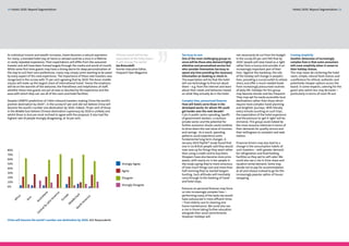 14 Hotels 2020: Beyond Segmentation                                                                                                                                                                               Hotels 2020: Beyond Segmentation 15




As individual income and wealth increases, travel becomes a natural aspiration.       Chinese travel will be the      Too busy to care                            not necessarily be cut from the budget.        Craving simplicity
For many, a branded hotel stay at home or abroad could be a once in a lifetime        equivalent of the baby boom -   One of the most challenging groups to       In the survey 83 per cent felt that by         Another dimension of increasingly
or rarely repeated experience. Their expectations will differ from the seasoned       it will change the world.’      serve will be those who demand highly       2020 ‘people will view travel as a right       complex lives is that some consumers
traveler and will have been framed largely through the media and world of mouth.      Joe Brancatelli                 attentive and personalized service but      rather than a luxury and consider it an        will crave simplicity when it comes to
While some first time guests may have a strong desire for deep personalization of     Former Executive Editor,        who consider themselves too busy to         increasingly important part of their           their holiday choices.
the stay to suit their own preferences, many may simply come wanting to be awed       Frequent Flyer Magazine         spend any time providing the necessary      lives.’ Against this backdrop, the role        This may mean de-cluttering the hotel
by every aspect of this new experience. The importance of these new travelers was                                     information on booking or check-in.         of the holiday will change in people’s         room, simple, natural food choices and
recognized in the survey with 75 per cent agreeing that by 2020 ‘the Asian middle                                     The expectation will be that the hotel      lives, providing a crucial outlet to relieve   a preference for ethical, authentic and
classes will make up the largest share of international travel.’ Hence the emphasis                                   will use technology to find out about       stress and offer a much needed break           potentially cheaper options across the
will be on the warmth of the welcome, the friendliness and helpfulness of staff,                                      them – e.g. from the internet and learn     from increasingly pressurised routines         board. In some respects, catering for the
whether these new guests are put at ease or daunted by the experience and the                                         about their needs and behaviors based       of daily life. Holidays for this group         guest who wants less may be easier –
ease with which they can use all of the room and hotel facilities.                                                    on what they actually do in the hotel.      may become shorter and less frequent.          particularly in terms of room fit-out.
                                                                                                                                                                  They may opt for easily accessible local
Despite UNWTO predictions of 130m inbound travelers making China the world’s                                          Complex lives, pressurised finances         destinations rather than those which
premier destination by 202027, in the survey 67 per cent did not believe China will                                   How will hotels serve those in the          require more complex travel planning
become the world’s number one destination by 2020. Indeed, 79 per cent of those                                       developed world, for whom life could        and lengthier journeys. With literally
in the Middle East believe Chinese destination supremacy by 2020 is unlikely and                                      get harder over the next decade?            every minute counting on such trips,
whilst those in Asia are most inclined to agree with the proposal, it also had the                                    Cuts in public sector spending, layoffs     the expectation of the hotel experience
highest rate of people strongly disagreeing, at 16 per cent.                                                          of government workers, a cautious           and the pressure to ‘get it right’ will be
                                                                                                                      private sector and the potential for        immense. This group could indeed be
                                                                                                                      further economic shocks could combine       the most resource intensive in terms of
                                                                                                                      to drive down the real value of incomes     their demands for quality service and
                                                                                                                      and savings. As a result, spending          their willingness to complain and seek
                                                                                                                      patterns could experience some              redress.
                                                                                                                      fundamental long term changes. A
                                                                                                                      January 2010 PayPal28 study found that      Financial drivers may also lead to a
                                                                                                                      one in six British people said they would   change in the consumption habits of
80%                                                                                                                   now save up for things they want rather     such travelers – with greater demand
70%                                                                                                                   than using a credit card to buy them.       for refrigeration and food heating
                                                                                                                      Shoppers have also become more price        facilities as they opt to self-cater. We
60%                                                                                                                   aware, with nearly six in ten people in     could also see a rise in time-share and
50%                                                                                       Strongly Agree              the study saying they’re more conscious     vacation rental demand. Some may
40%                                                                                                                   of how much things cost and more than       decide not to pay for accommodation
                                                                                          Agree                       half claiming they’ve started bargain       at all and choose instead to go for the
30%
                                                                                                                      hunting. Such attitudes will inevitably     increasingly popular option of house-
20%                                                                                       Disagree                    carry through to the booking of travel      swapping.
10%                                                                                                                   and hotel stays.
                                                                                          Strongly Disagree
0%
                                                                                                                      Pressure on personal finances may force
                                                                                                                      us into increasingly complex lives –
                               ia


                                         ica
                            as




                                                                                                                      performing many of the tasks we would
                                                              t
                                                  pe
                                        er




                                                             s
       a




                            l




                                                          Ea


                                                                       ica
                         ra
      ric




                                                ro
                                    Am
                ia




                                                                                                                      have outsourced in more affluent times
                        st




                                                         e


                                                                   er
                                               Eu
              As
      Af




                                                         dl
                      Au




                                                                  Am
                                  tin




                                                                                                                      – from elderly care to cleaning and
                                                       id
                                La




                                                    M



                                                              h




                                                                                                                      home maintenance. We could also see
                                                            rt
                              l&




                                                          No
                            ra




                                                                                                                      a rise in those taking further education
                         nt




                                                                                                                      alongside their work commitments.
                      Ce




                                                                                                                      However, holidays will
China will become the world’s number one destination by 2020. 602 Respondents
 