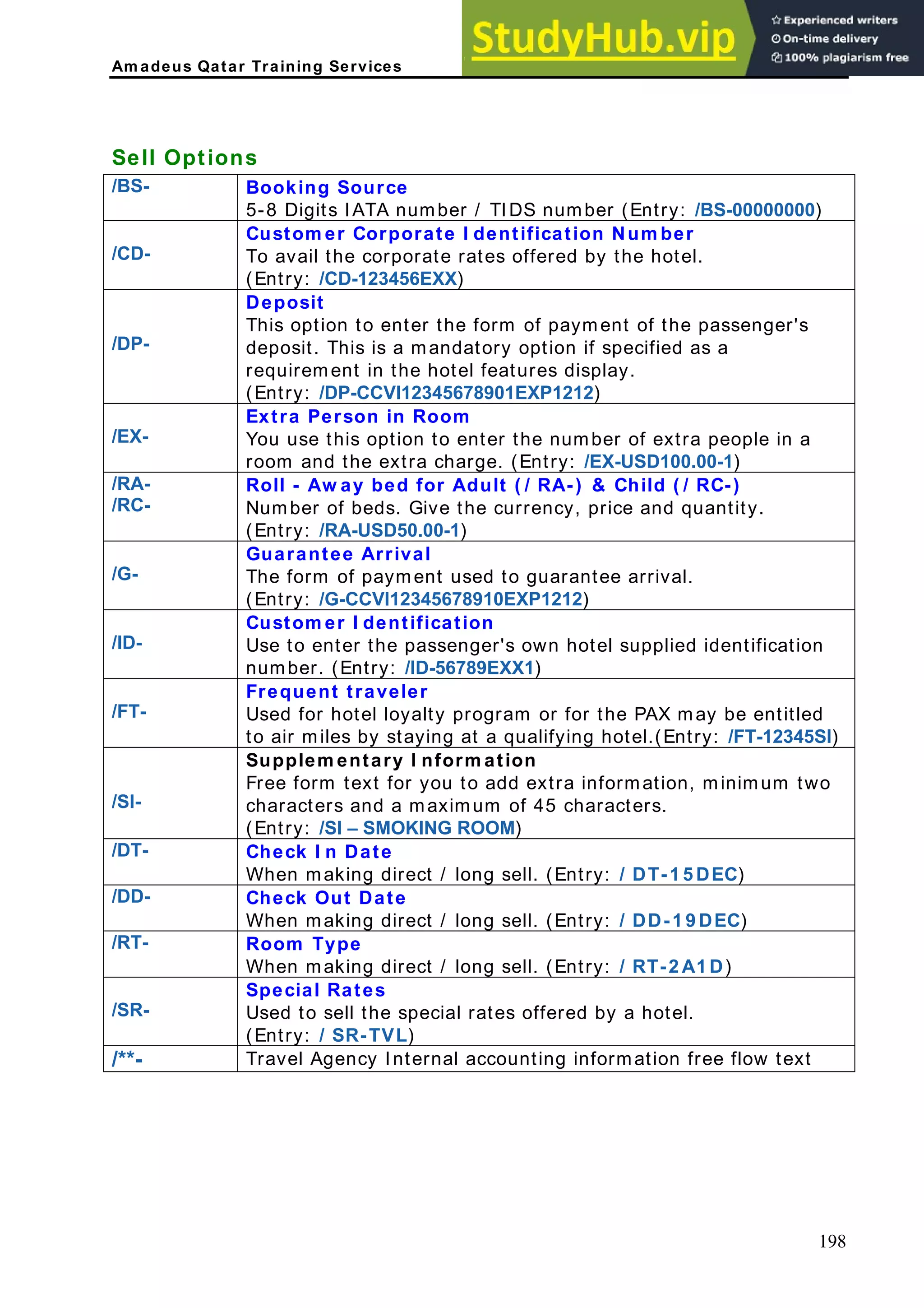 AMADEUS SYSTEM TICKETING MANUAL | PDF