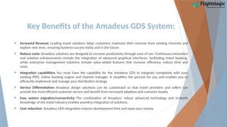 Amadeus Travel Software | Amadeus Airline | Amadeus GDS System | PPTX