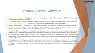 Amadeus Travel Software | Amadeus Airline | Amadeus GDS System | PPTX