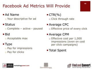 Facebook Page Promoting Do’s & Don’tsDo’sPost dailyConsider your friends’ interestsShare other’s contentInvite engagementOffer a unique experience	Be HumanMeasure, review, reviseDon’tsDon’t over-postDon’t spamDon’t be “me” centricDon’t fly blindDon’t think short termDon’t be robotic