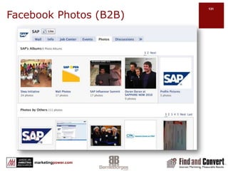 Insights Featurehttp://www.facebook.com/insights/Facebook offers insight into your website “Like” and share activit