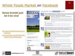 Easy to shareCreate a “Visible to Connection” Landing Pagehttp://www.hyperarts.com/blog/facebook-fan-pages-content-for-fans-only-static-fbml/http://www.facebook.com/teeseytees?ref=ts#!/teeseytees?v=app_7146470109