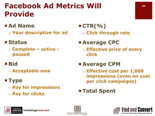Section SixMeasuring Facebook ROI