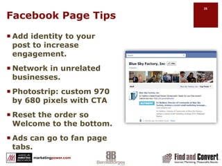 Creating a Business Pagehttp://www.facebook.com/pages/create.php