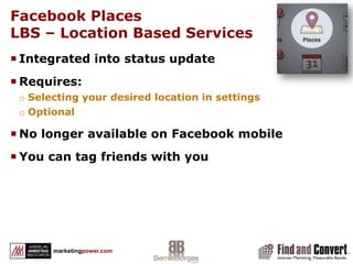 Different than sending a message to friends from your profileMake Unique Offers on Your Page