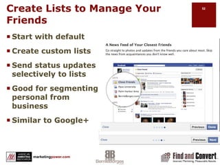 Facebook Is a Behavioral Based Search Engine Entertainment and Communication System…Notification of interactions between you and your networks