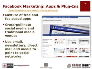 Using Your Profile to Promote Your Business PageIn order to be visible to search engines, your business page privacy setting must be public.Share page content with select (relevant) friends. Email the vanity URL of your business page to people in your address bookDisplay your business page badge on your blogInclude your Facebook page in email auto-signatureDisplay Facebook badge on your website & blog.Invite people to leave comments on your business page.