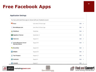 Like-GatingTechnique used to require Like to engage with pageNot conducive to long term engagementMost effective for coupons and offers