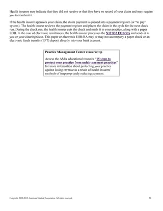 Ama flow that claim submission processing adjudication and payment | PDF
