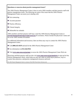 Ama flow that claim submission processing adjudication and payment | PDF