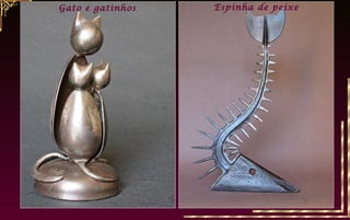 Gato e gatinhos Espinha de peixe
 