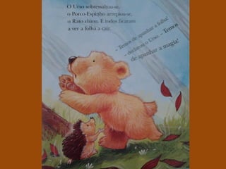 A magia da estrela do outono