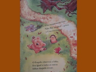 A magia da estrela do outono