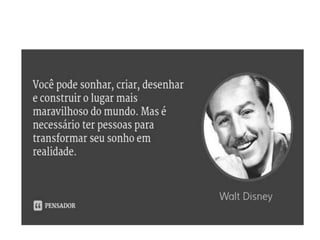 A magia do atendimento  disney