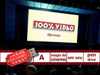 A magia do cinema no seu pendrive