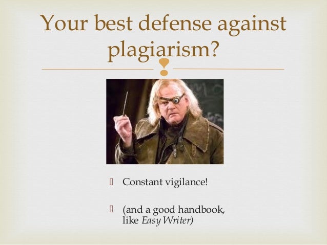 A magical guide to avoiding plagiarism (slideshare)