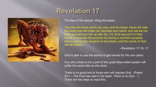 Revelation 17 chapter summary | PPTX