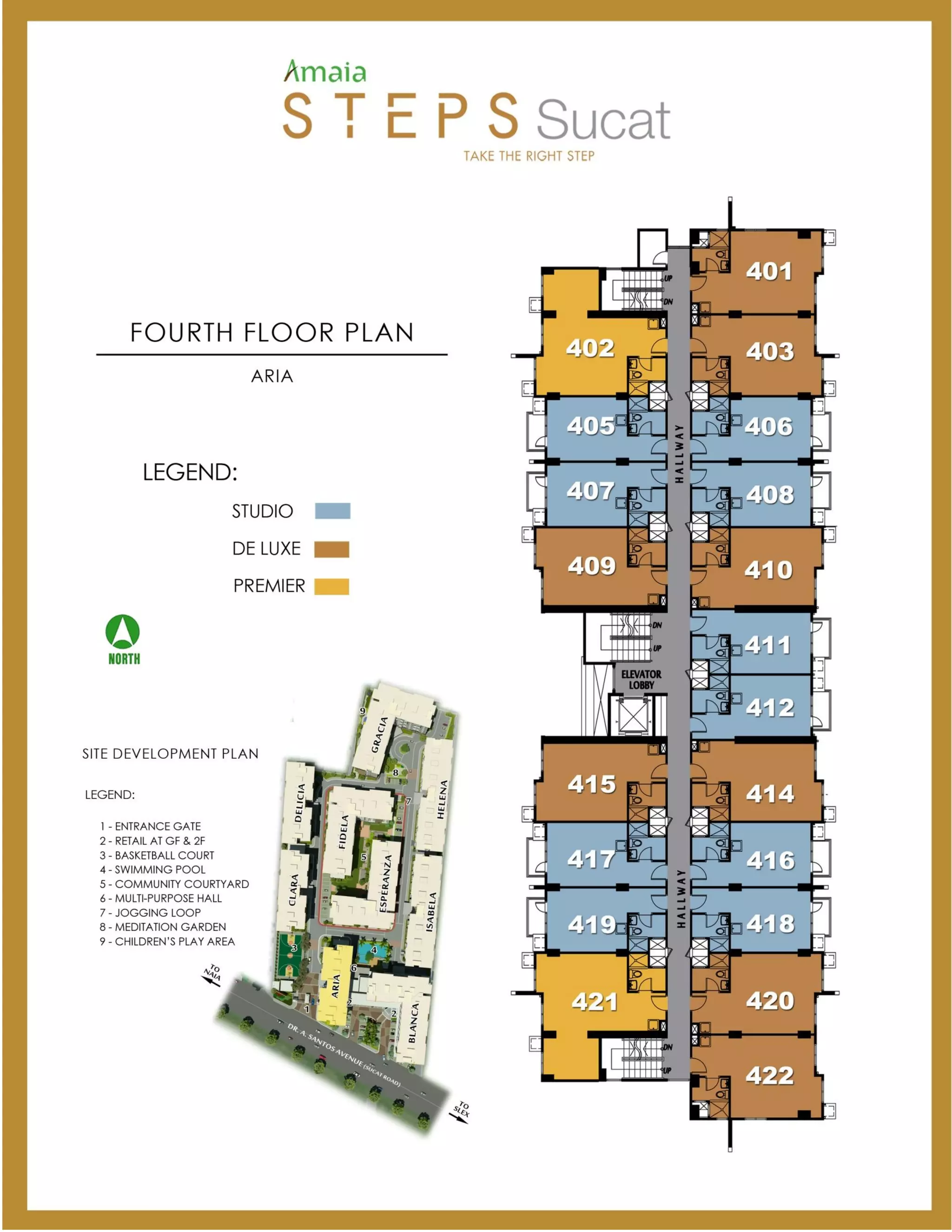 Amaia Steps Sucat Aria and Blanca Floor Plan | PDF