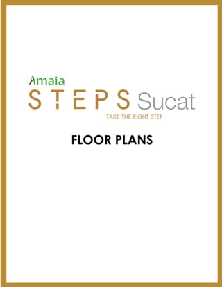 Amaia Steps Sucat Aria and Blanca Floor Plan | PDF
