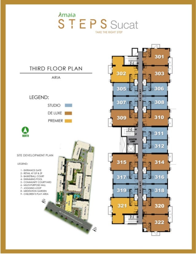 Amaia Steps Sucat Aria and Blanca Floor Plan