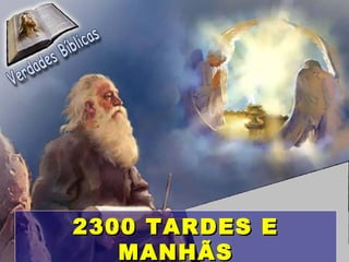 2300 TARDES E2300 TARDES E
MANHÃSMANHÃS
 