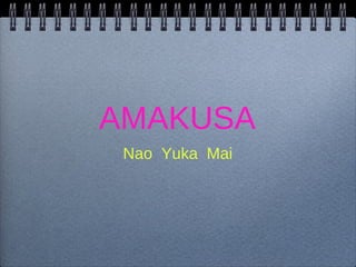 AMAKUSA ,[object Object]