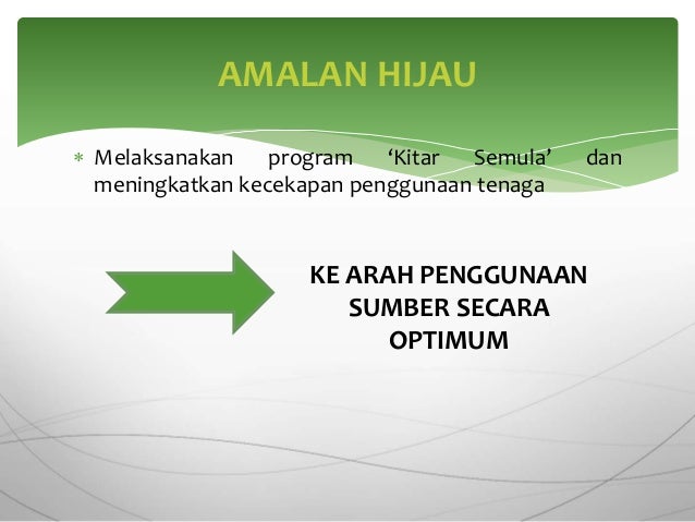 Amalan hijau dalam eksa
