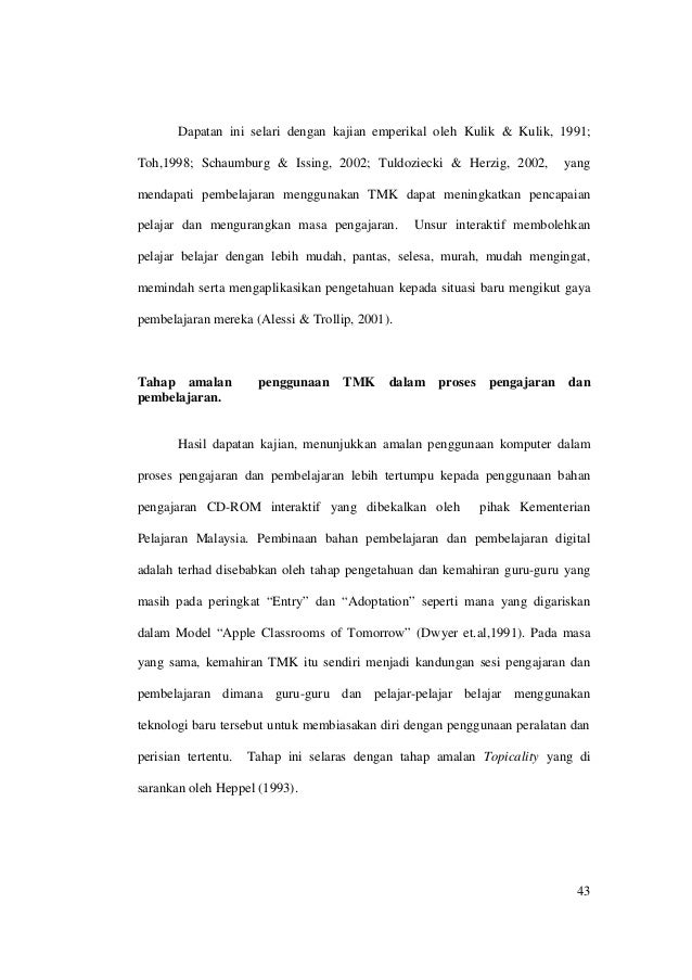 Amalan Penggunaan Tmk Dalam P P