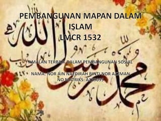 Amalan terbaik dalam pembangunan sosial