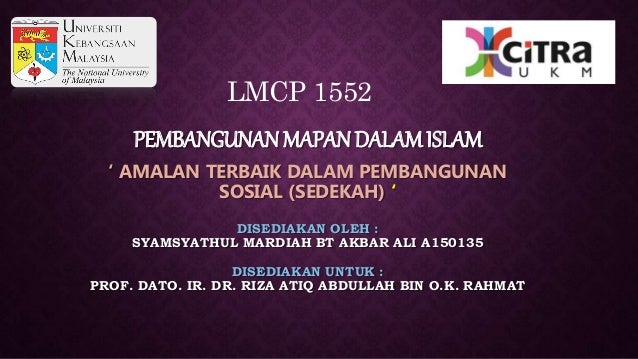contoh amalan terbaik dalam pembangunan sosial