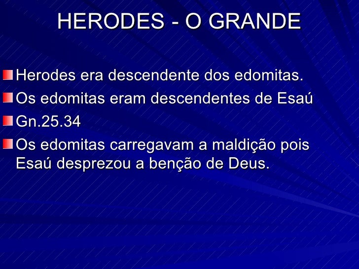 Resultado de imagen para HERODES EDOM