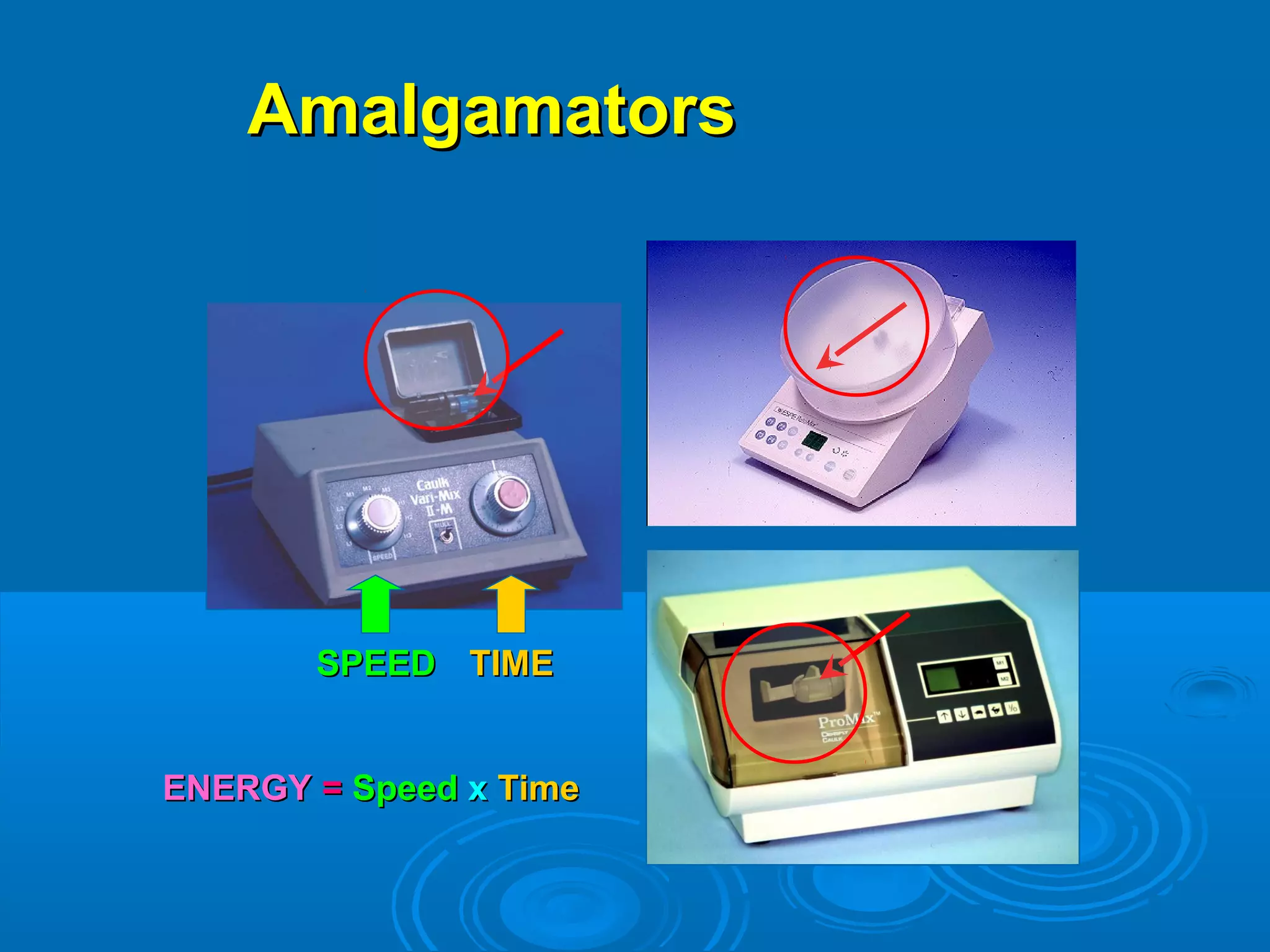 AAmmaallggaammaattoorrss 
SSPPEEEEDD TTIIMMEE 
EENNEERRGGYY == SSppeeeedd xx TTiimmee 
 