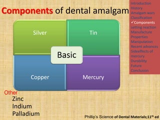 Amalgam past,present& future-I | PPTX