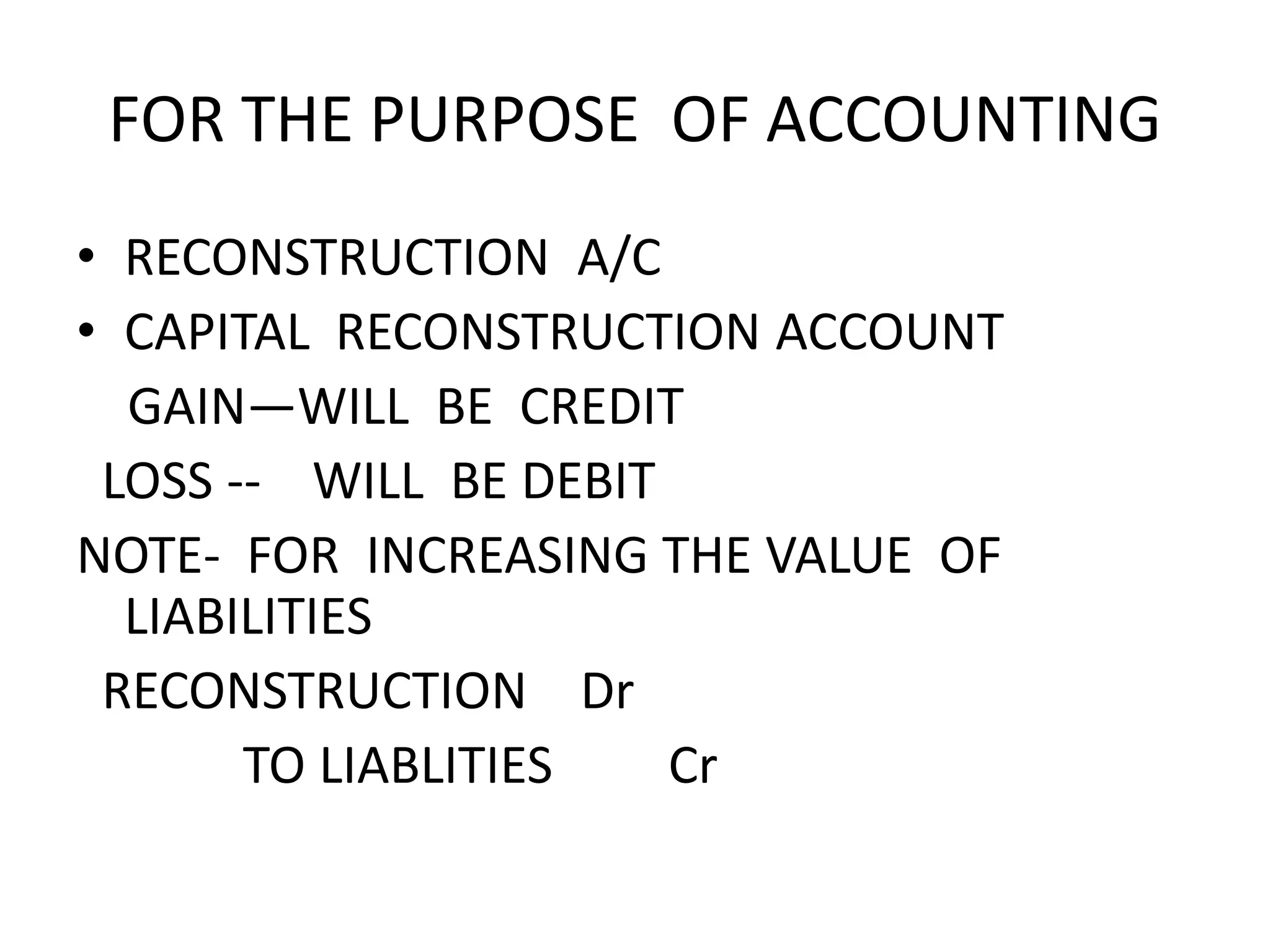 Amalgamation ,absorption ,external reconstruction ` PPT