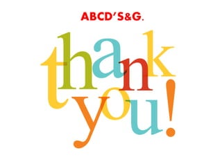 ABCD’S&G. 
