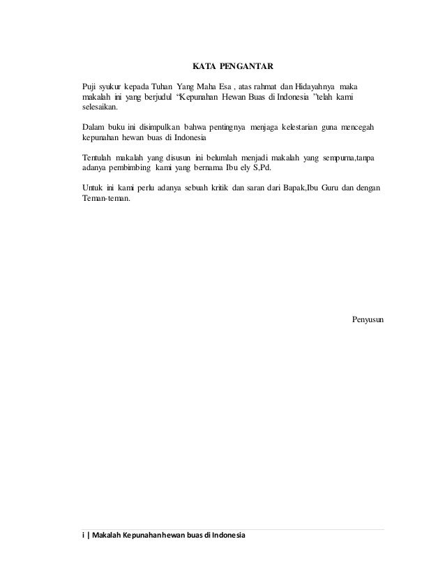 Kepunahan Hewan Buas