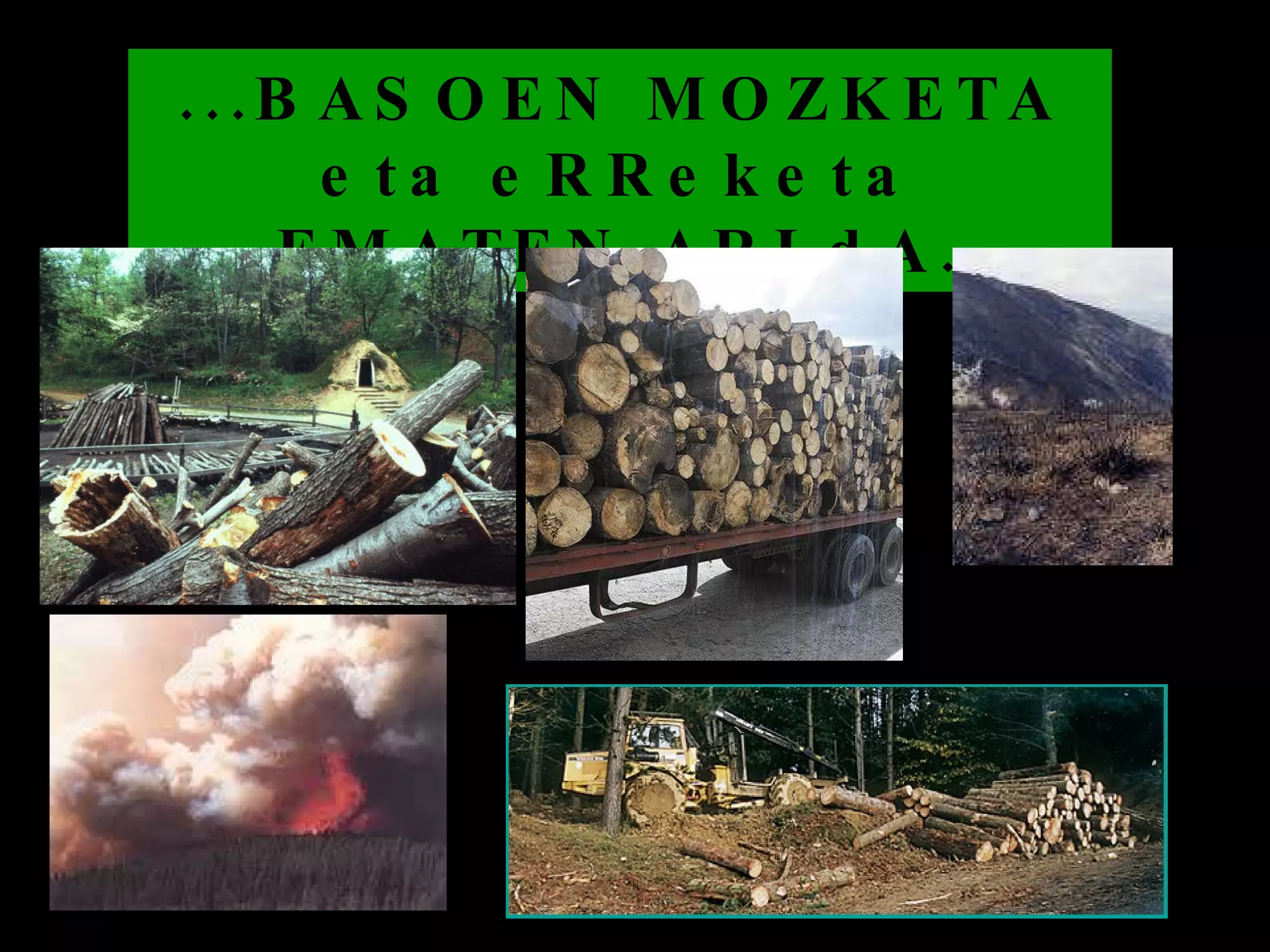 ...BASOEN MOZKETA eta eRReketa EMATEN ARI dA. 
