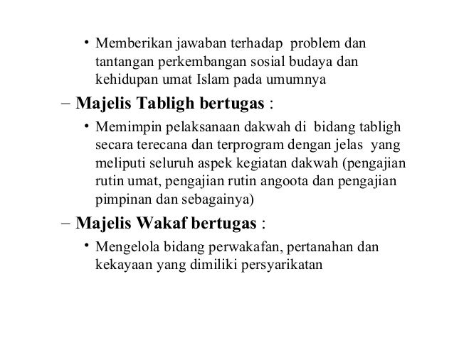 Amal usaha muhammadiyah kedudukan dan fungsinya