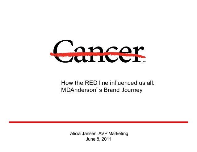 Md Anderson Cancer Center Brand Journey Ama Houston Lunch June 2011