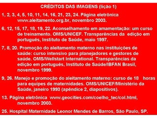 Amamentação, sobrevivência e qualidade de vida